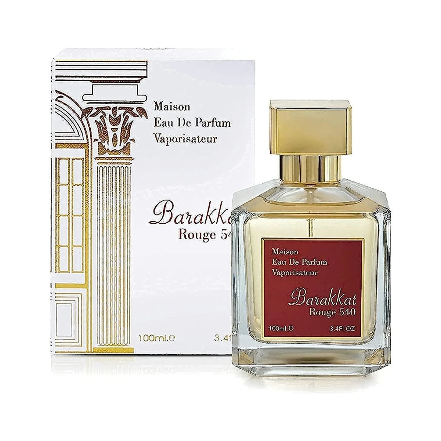 Eau de parfum BARAKKAT ROUGE 540 100ML