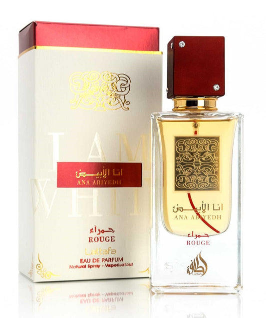 Eau de Parfum Ana Abiyedh Rouge 60 ml de Lattafa