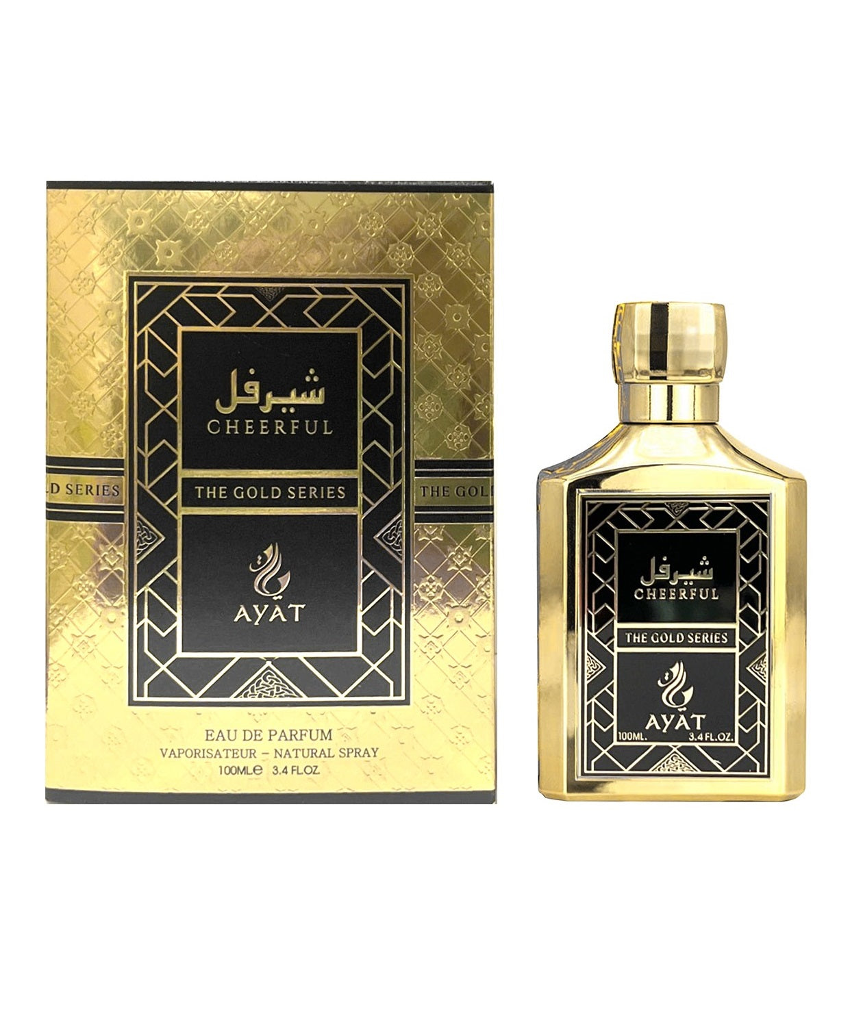 Eau de Parfum CHEERFUL : The Gold Series 100 ml Par Ayat Perfumes - Star Parfum