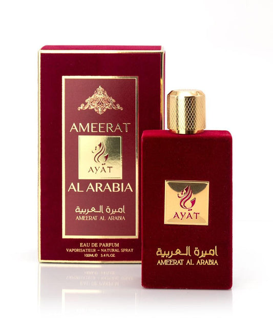 Eau de Parfum AMEERAT AL ARABIA Velvet Collection Par Ayat Perfumes - Star Parfum