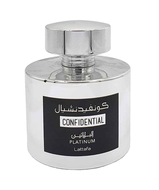 Confidential Platinum 100ml De Lattafa