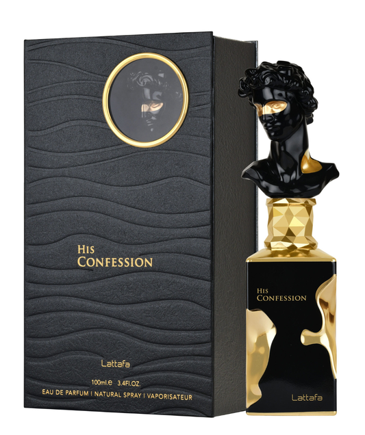 Eau de Parfum His Confession – Lattafa – 100 ml